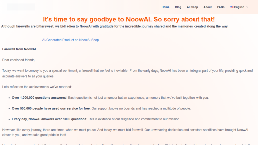 NoowAI - AI Technology Solution