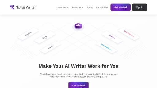 Novus Writer - AI Technology Solution