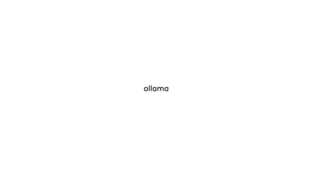 Ollama - AI Technology Solution