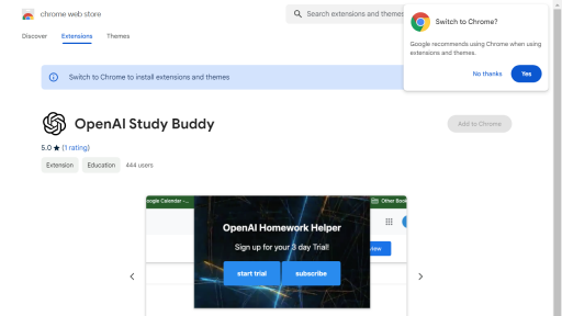 OpenAI Study Buddy - AI Technology Solution