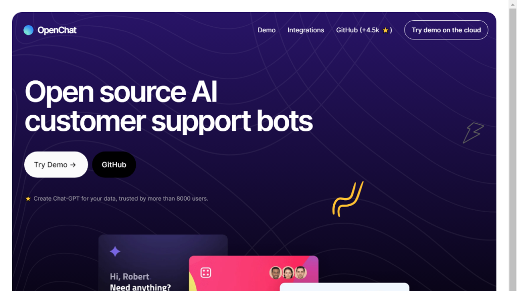 Openchat - AI Technology Solution