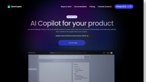 OpenCopilot - AI Technology Solution