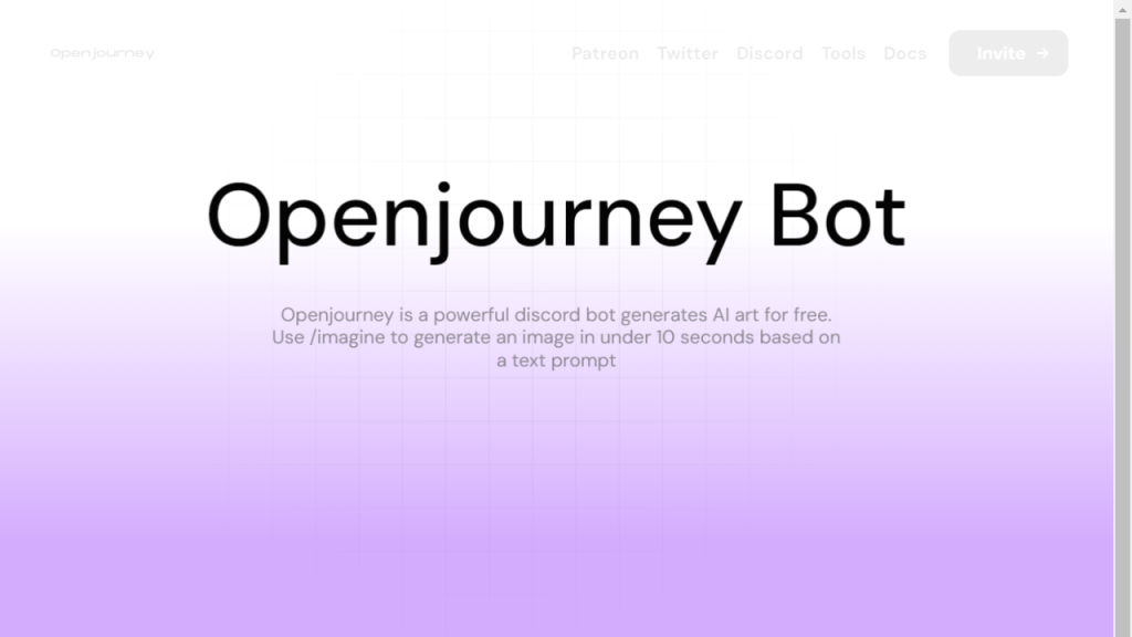 Openjourney Bot - AI Technology Solution