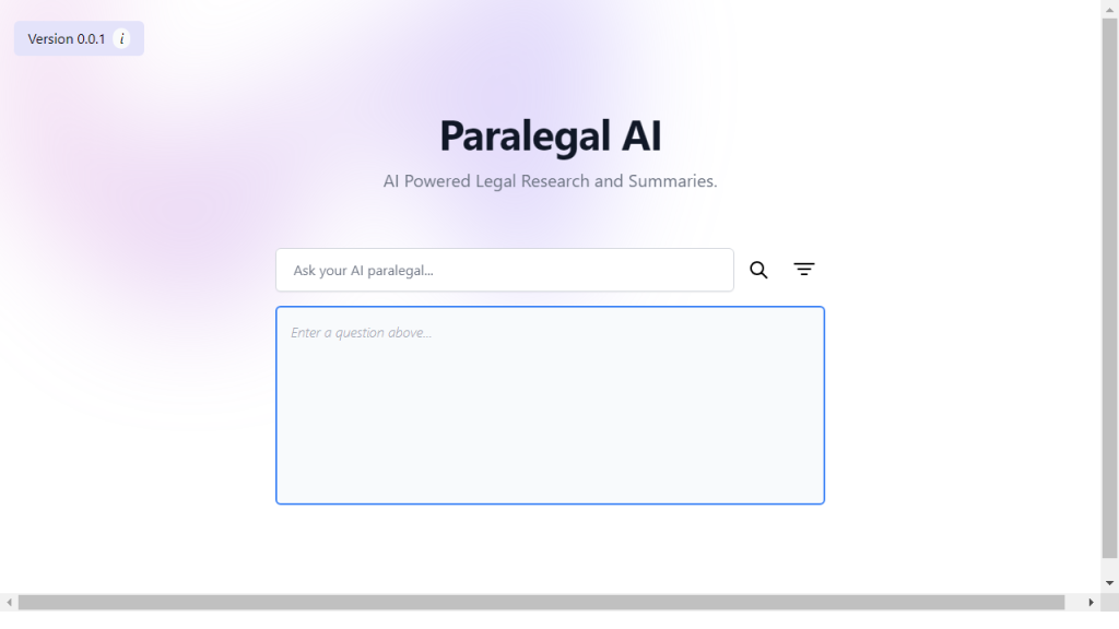 Paralegal AI - AI Technology Solution