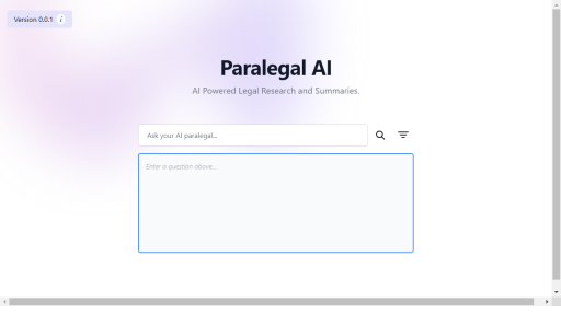 Paralegal AI - AI Technology Solution