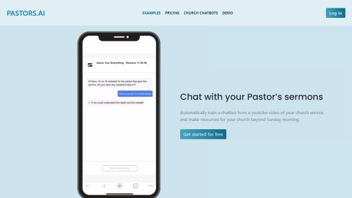 PastorsAI - AI Technology Solution