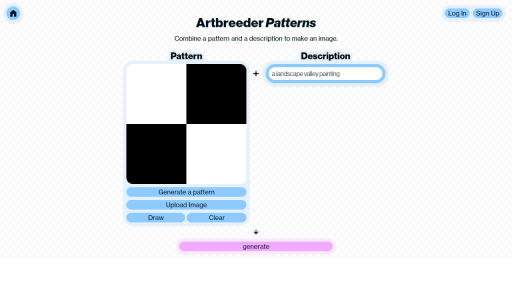 Patterns by Artbreeder - AI Technology Solution