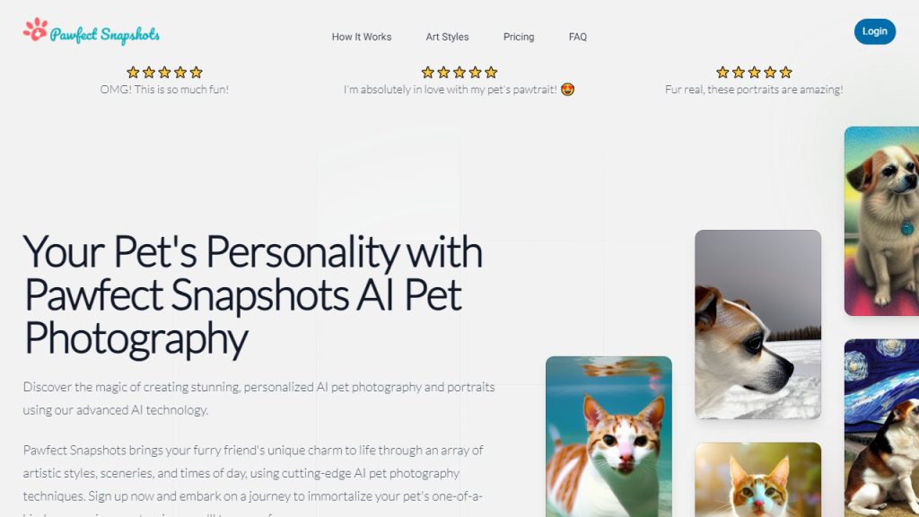 Pawfect Snapshots - AI Technology Solution