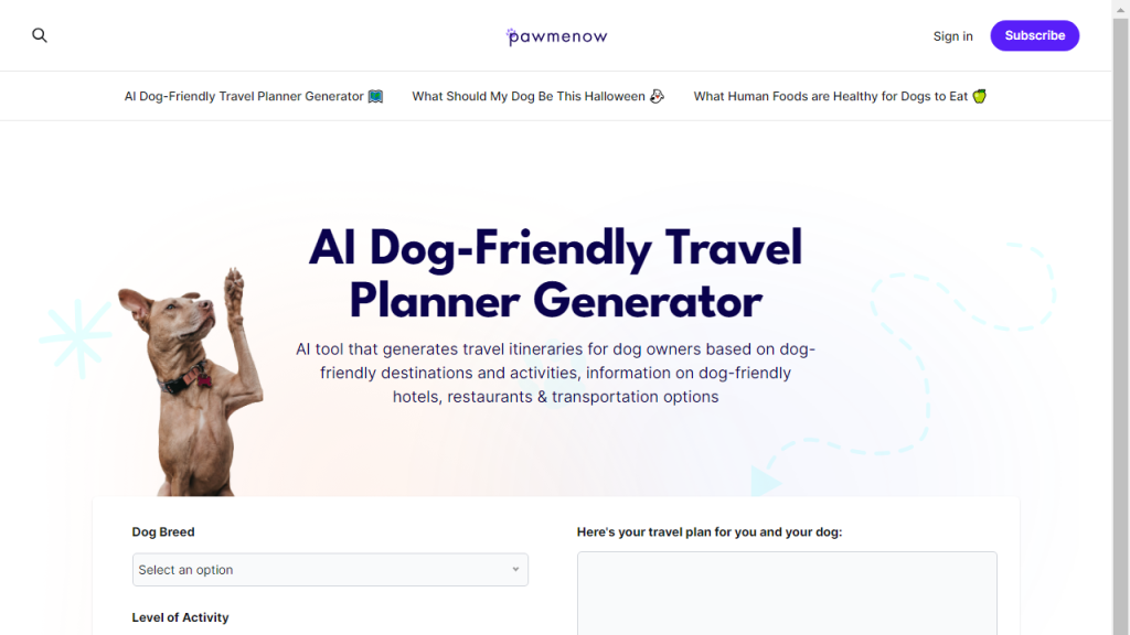 Pawmenow - AI Technology Solution