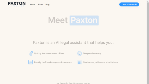 Paxton AI - AI Technology Solution