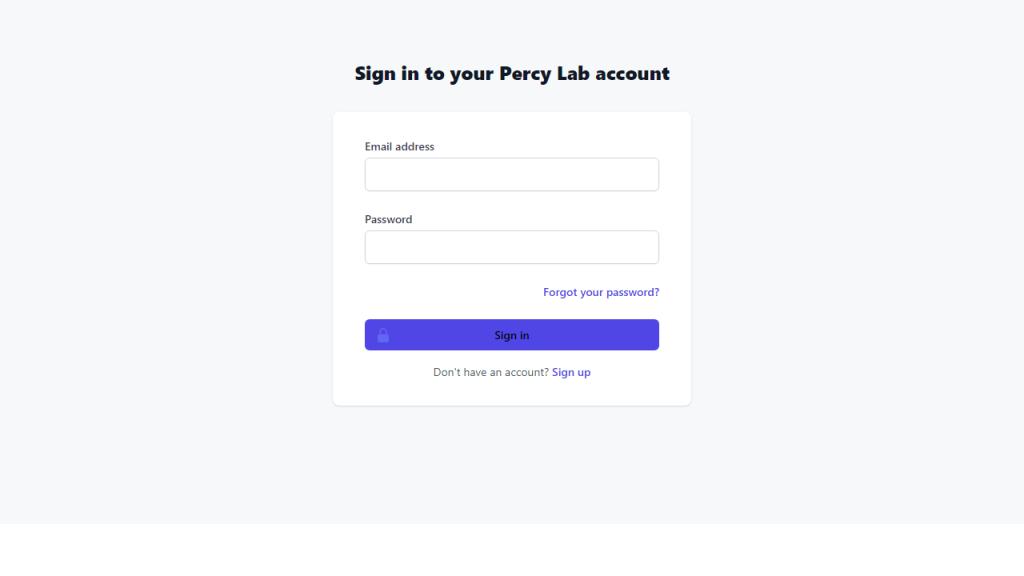 Percy Lab - AI Technology Solution