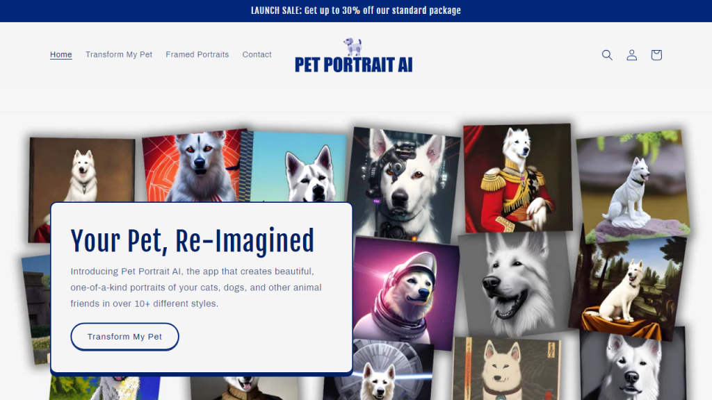 Petportrait - AI Technology Solution