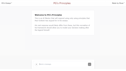 PGS Principles - AI Technology Solution