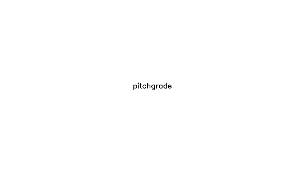 Pitchgrade - AI Technology Solution