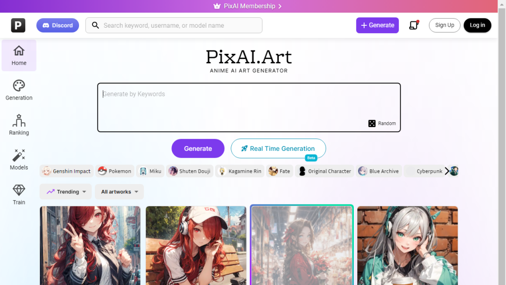 PixAI Art - AI Technology Solution