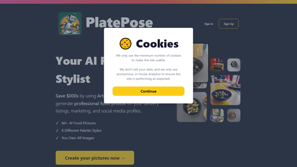 PlatePose - AI Technology Solution