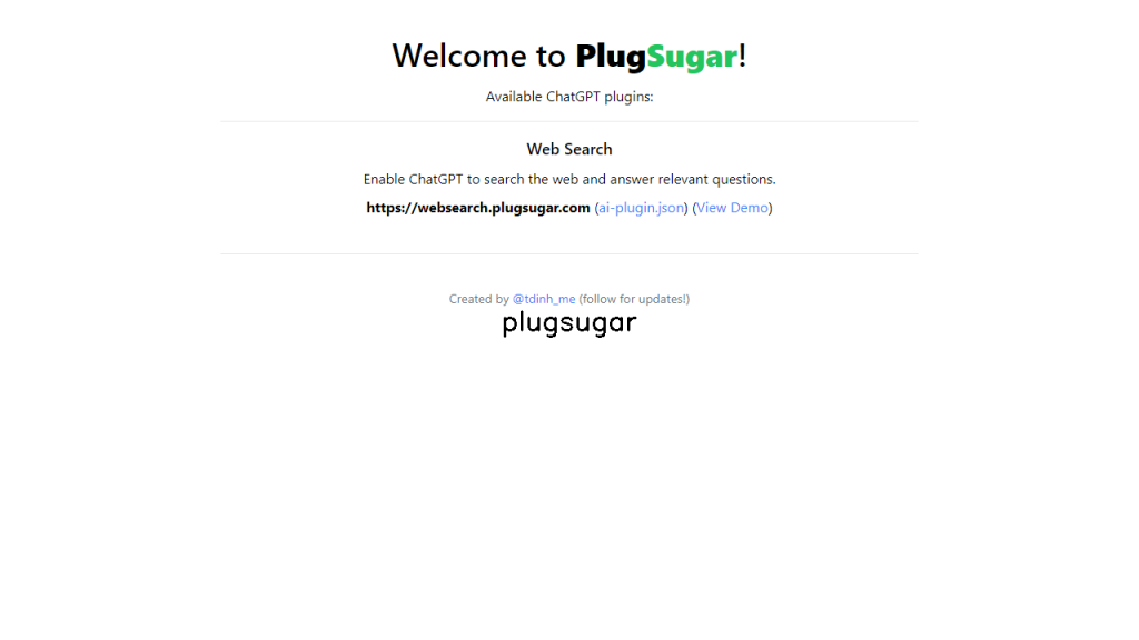 PlugSugar - AI Technology Solution