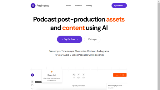 Podnotes - AI Technology Solution