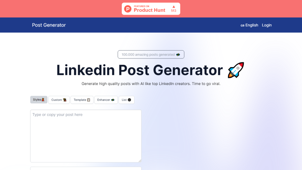 Postgenerator - AI Technology Solution