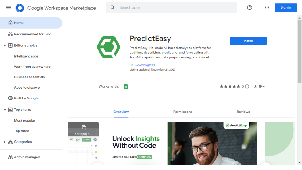 PredictEasy - AI Technology Solution