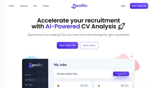 Profilio - AI Technology Solution