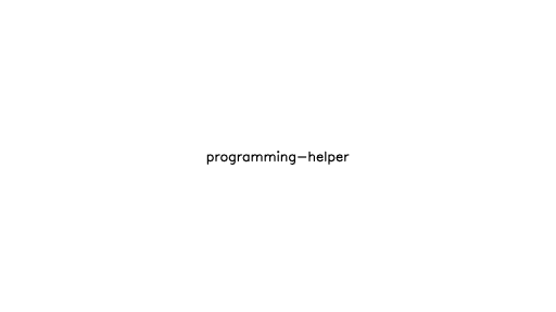 Programming Helper - AI Technology Solution