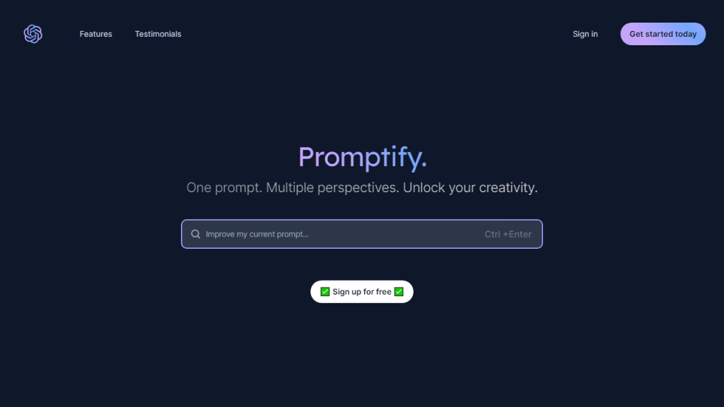 Promptify - AI Technology Solution