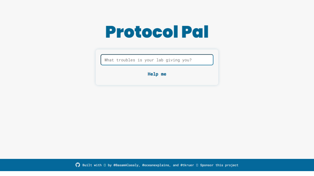 Protocol Pal - AI Technology Solution