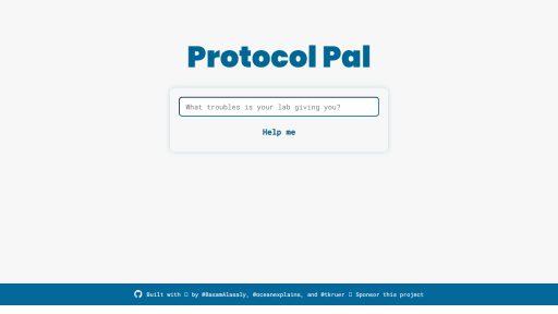 Protocol Pal - AI Technology Solution