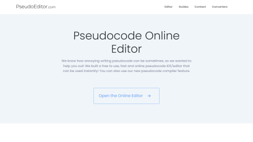 PseudoEditor - AI Technology Solution