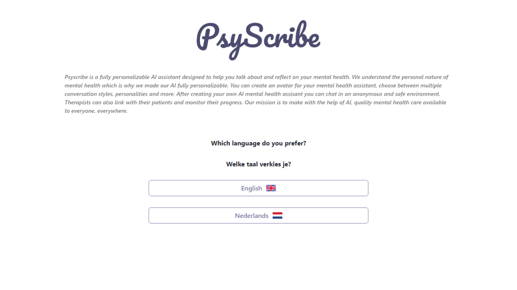 PsyScribe - AI Technology Solution