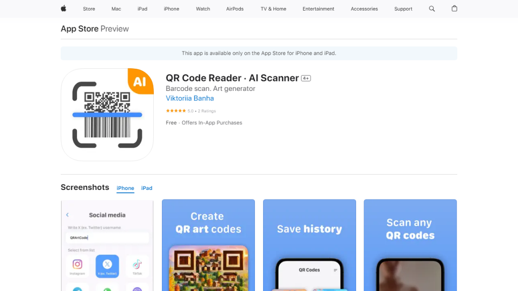 QR Code Reader - AI Technology Solution