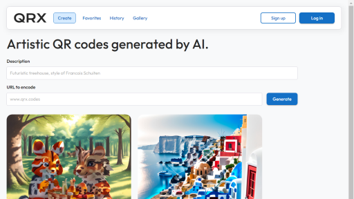 QRX Codes - AI Technology Solution