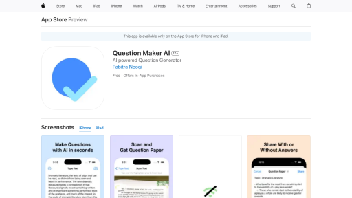 Question Maker AI - AI Technology Solution