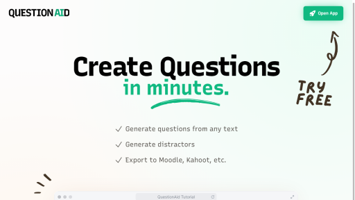 QuestionAid - AI Technology Solution