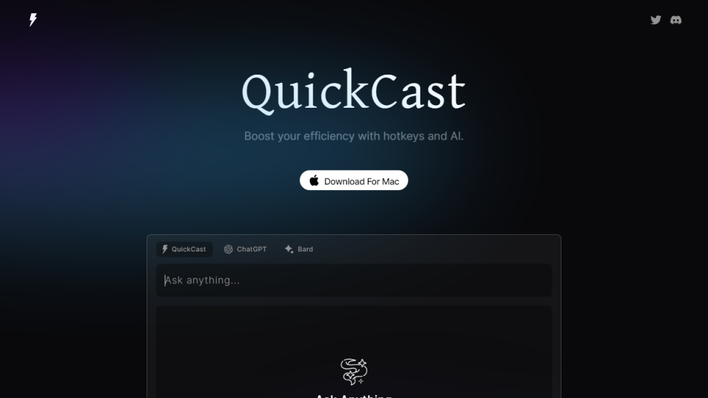 Quickcast - AI Technology Solution