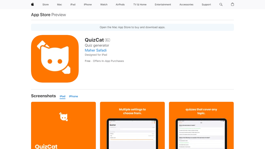 QuizCat - AI Technology Solution