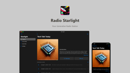 Radio Starlight - AI Technology Solution