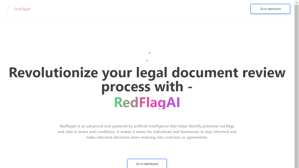 Redflag - AI Technology Solution