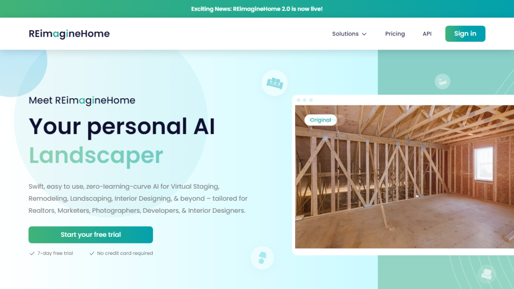 REimagineHome - AI Technology Solution