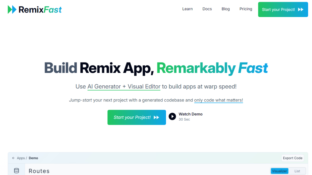 Remixfast - AI Technology Solution