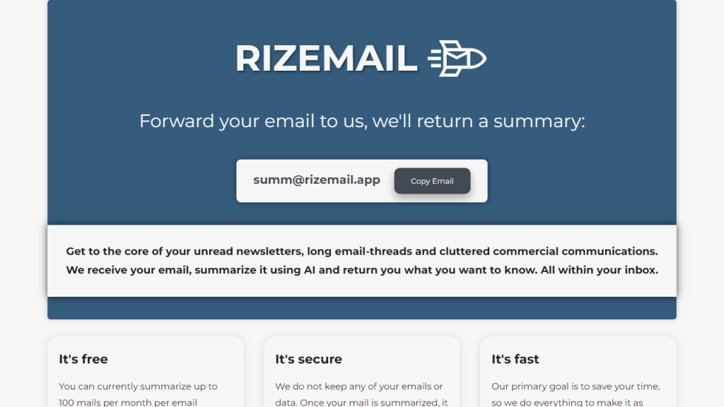 Rizemail - AI Technology Solution