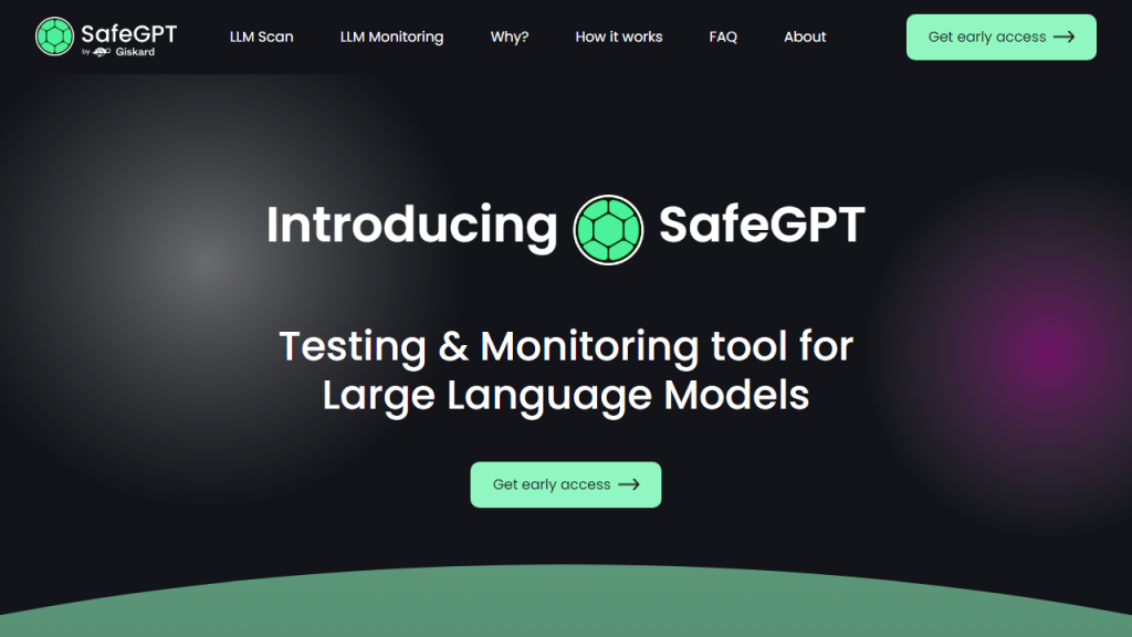 SafeGPT - AI Technology Solution