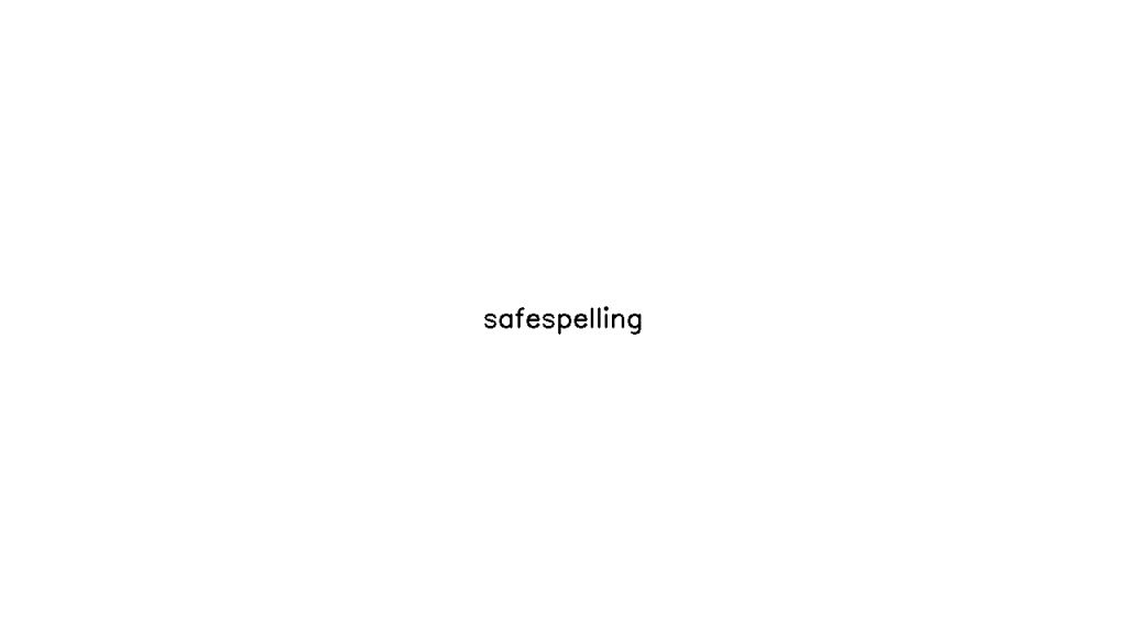 SafeSpelling - AI Technology Solution