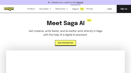 Saga - AI Technology Solution