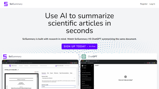 Scisummary - AI Technology Solution