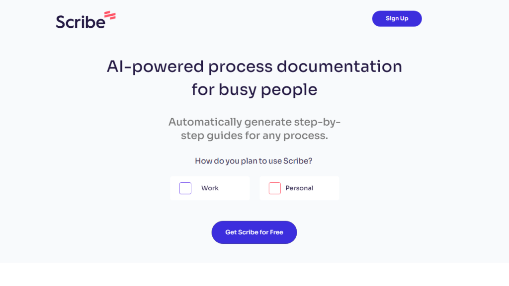 Scribe - AI Technology Solution