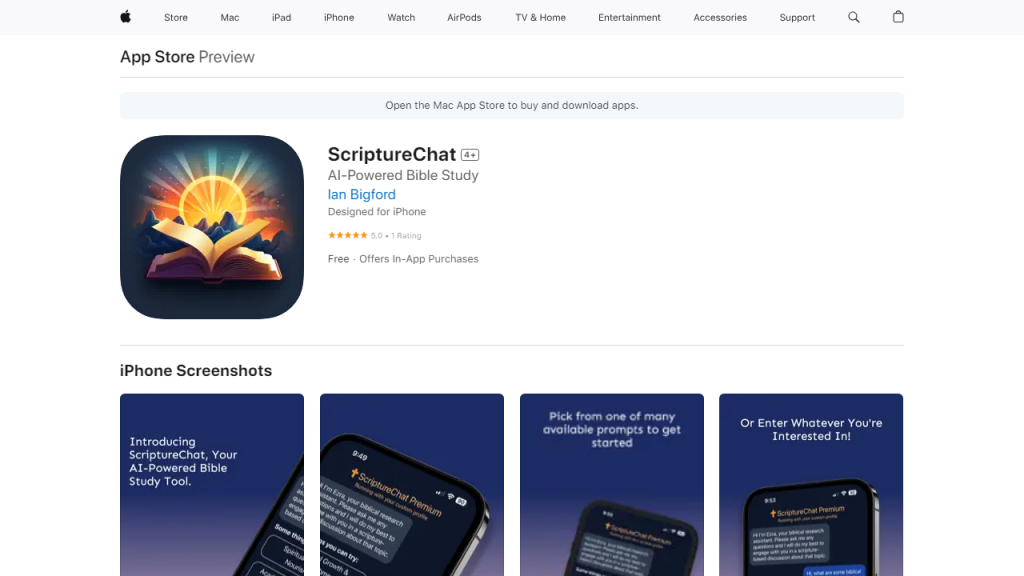 ScriptureChat - AI Technology Solution