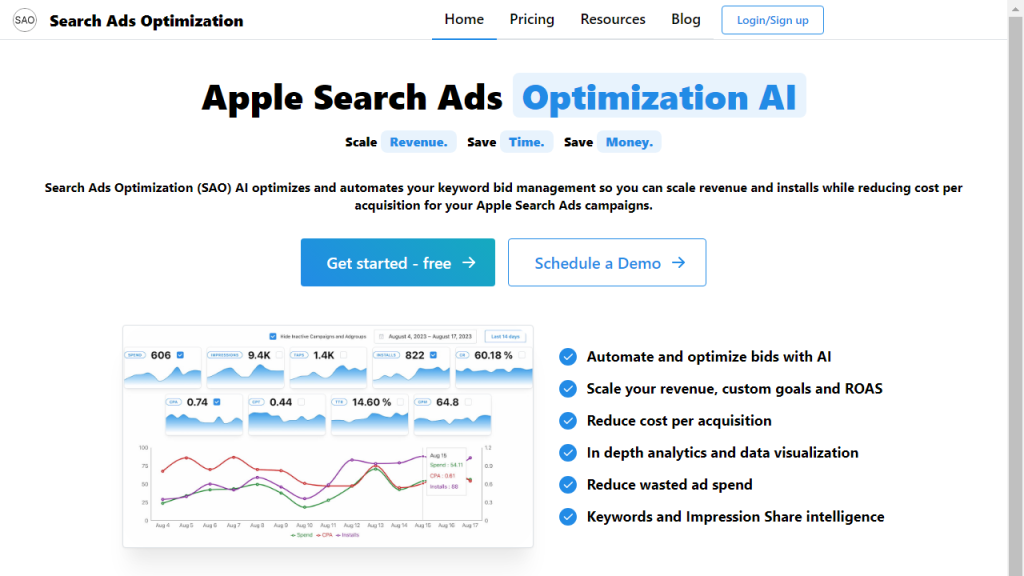 Search Ads Optimization AI - AI Technology Solution