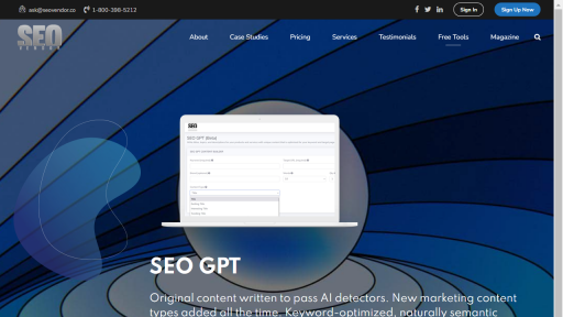 SEO GPT - AI Technology Solution